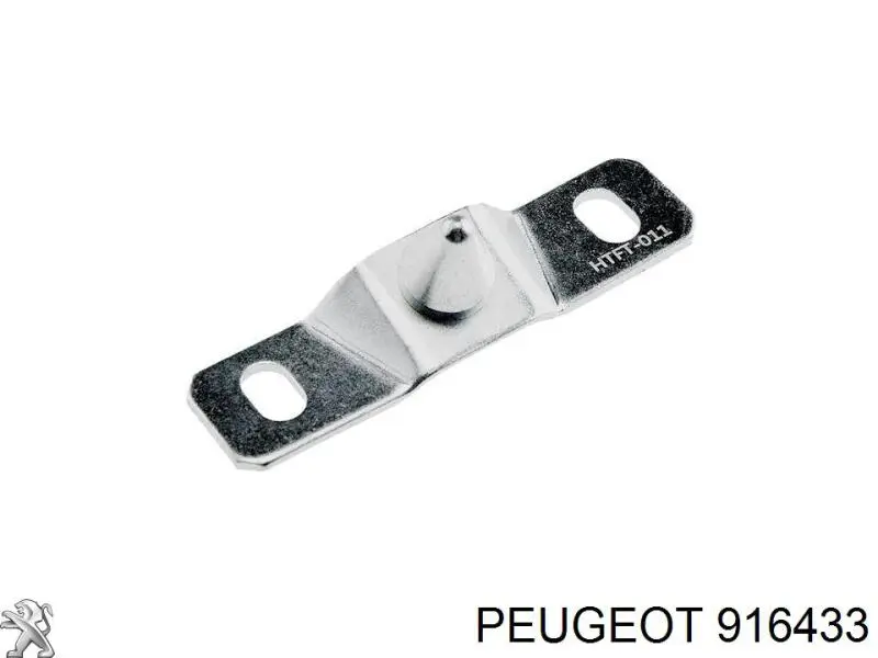 916433 Peugeot/Citroen обмежувач зсувної двері, на дверях
