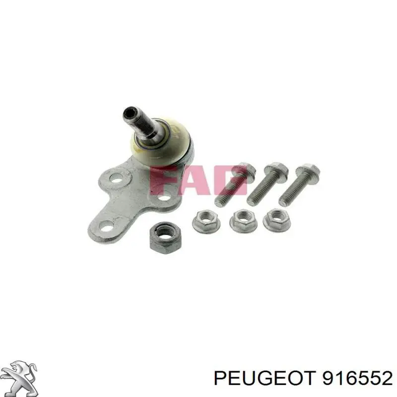 Палець (шплінт) дверної петлі 916552 Peugeot/Citroen