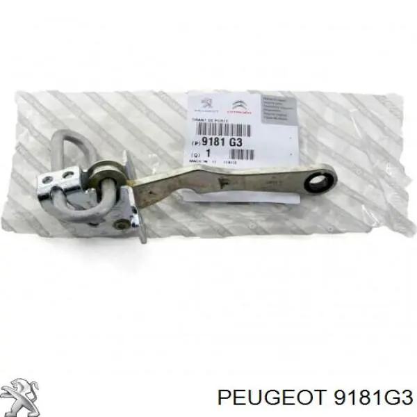 Обмежувач відкриття дверей, передній Peugeot/Citroen 9181G3 ціна, від 11.80 USD