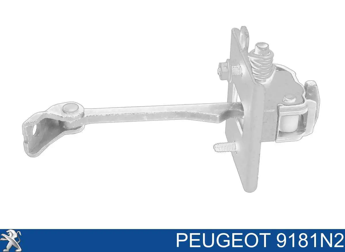 Купити 9181N2 Peugeot/Citroen Обмежувач відкриття дверей, передній