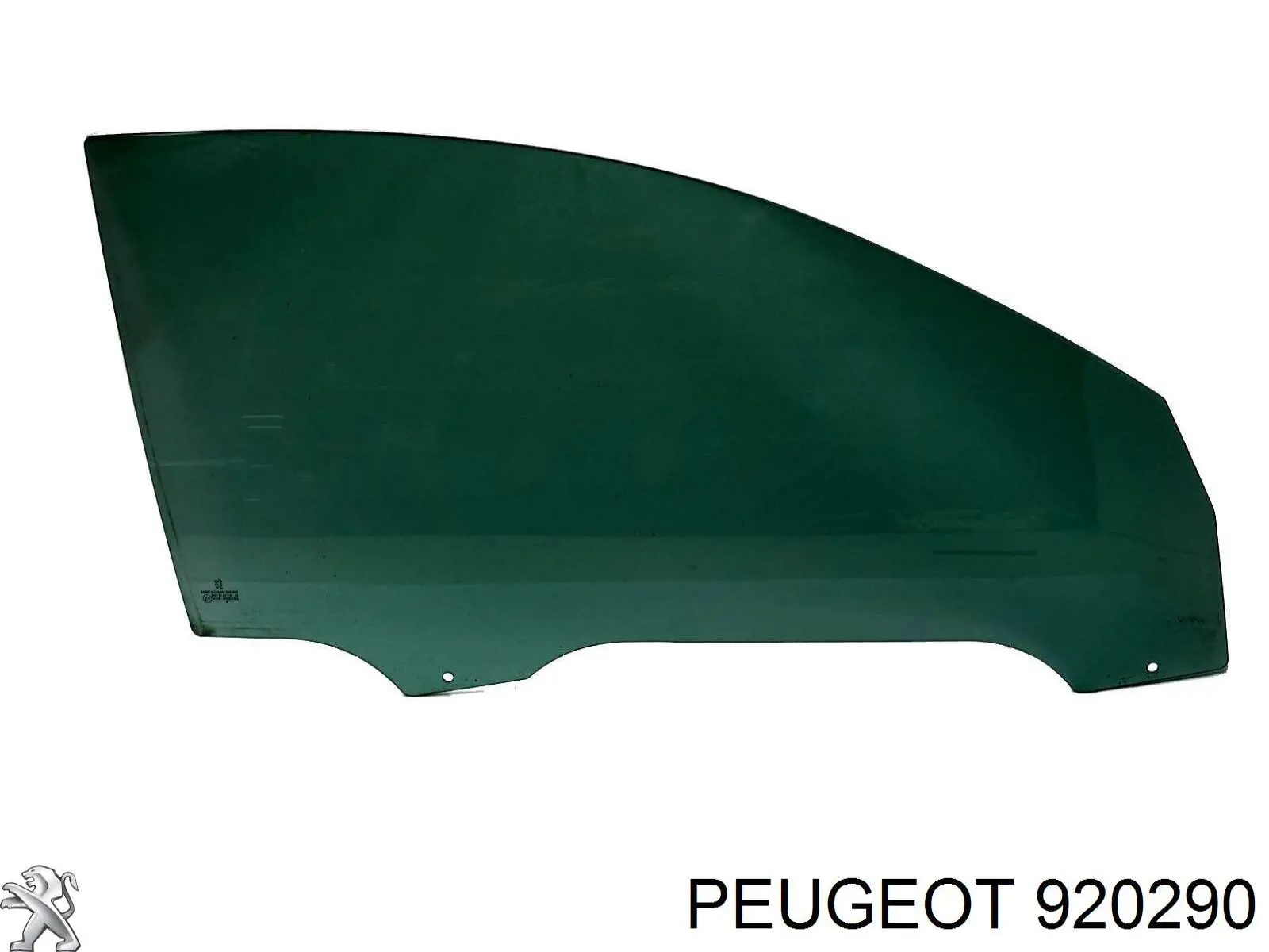 Скло передньої правої двері Peugeot/Citroen 9202Q8 ціна, від 25.51 USD