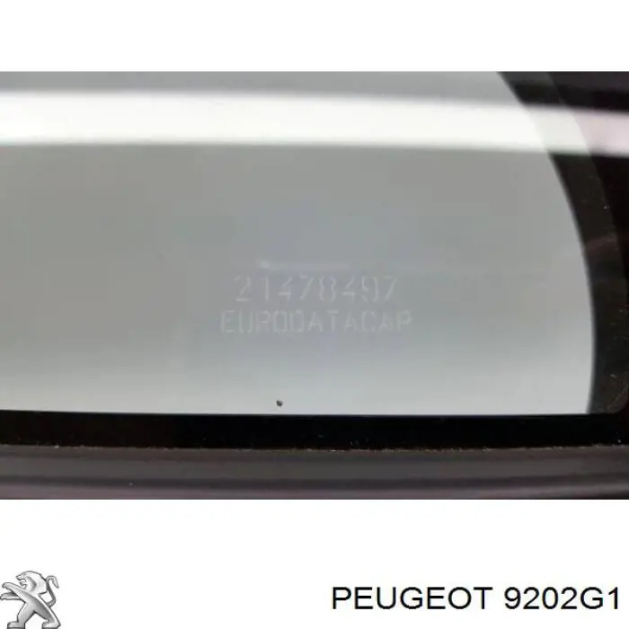 Купити 9202G1 Peugeot/Citroen Скло-кватирка двері, передній, правій