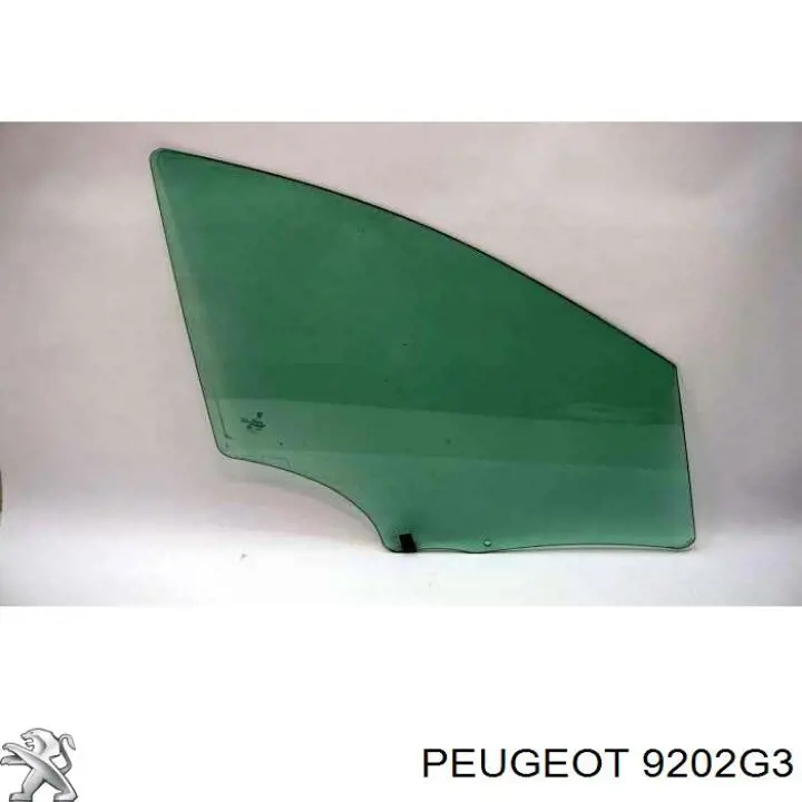 Купити 9202G3 Peugeot/Citroen Скло передніх дверей, правою