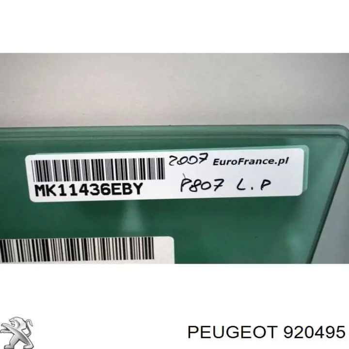 Скло заднє праве Peugeot/Citroen 920495 ціна, від 22.57 USD
