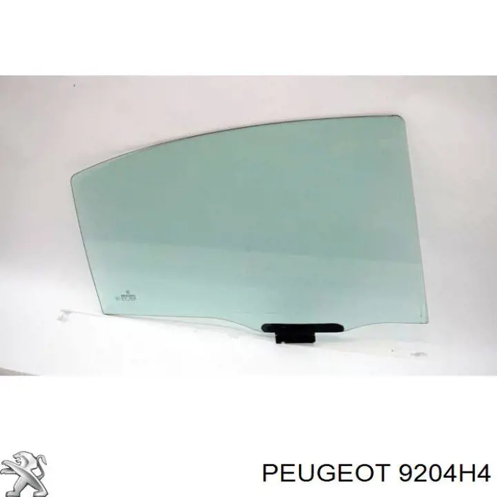  Скло задньої двері правої Peugeot 607 