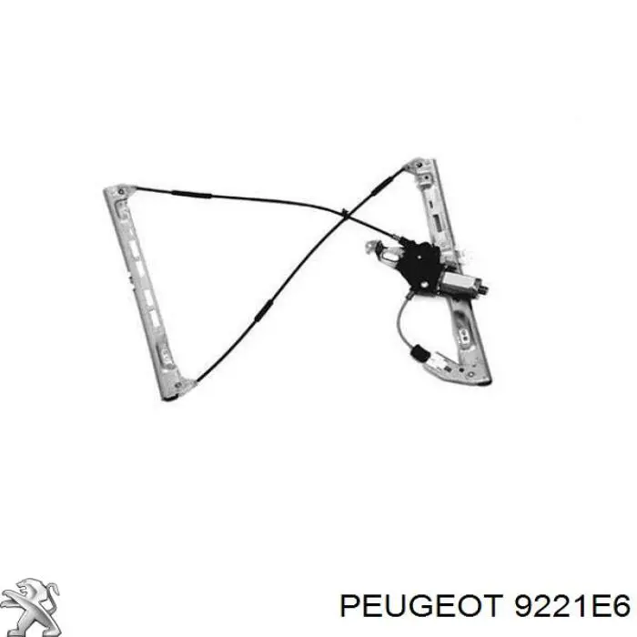 Склопідйомник (механізм переміщення скла) Peugeot/Citroen 9221E6 ціна, від 56.31 USD
