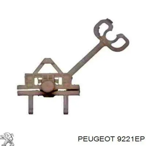 Склопідйомник передньої лівої двері 9221EP Peugeot/Citroen