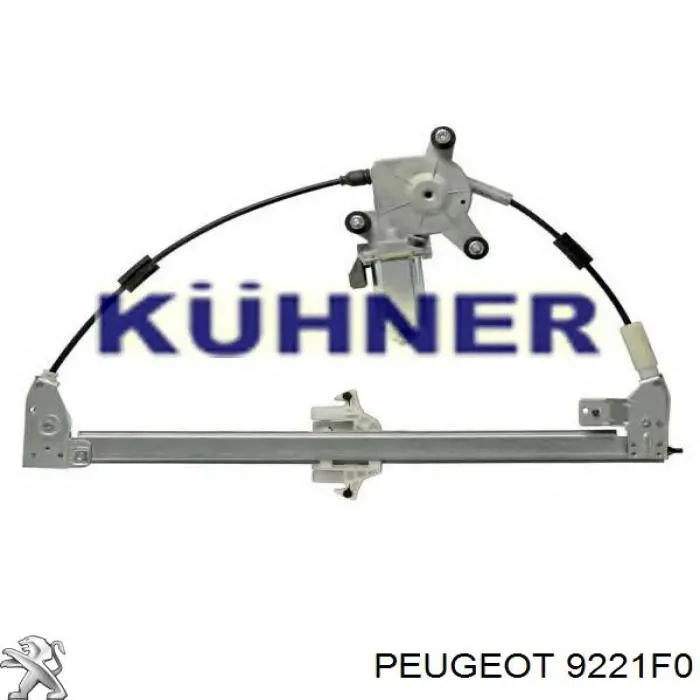 Склопідйомник з електродвигуном Peugeot/Citroen 9221F0 ціна, від 100.08 USD