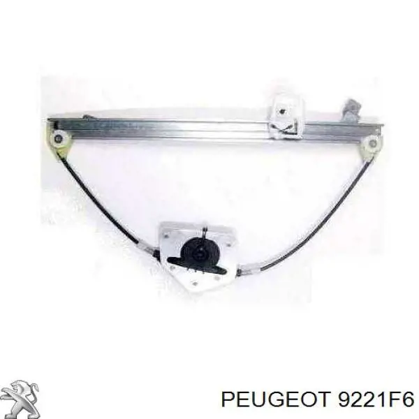 Склопідйомник з електродвигуном Peugeot/Citroen 9221F6 ціна, від 31.86 USD