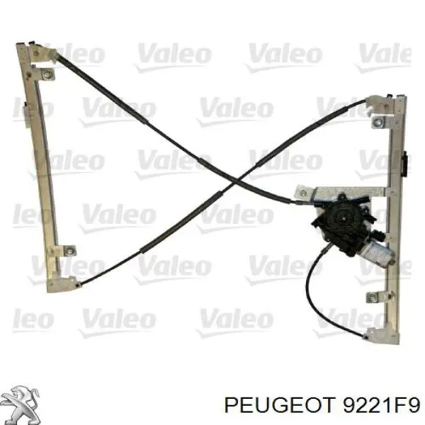 Склопідйомник (механізм переміщення скла) Peugeot/Citroen 9221F9 ціна, від 56.31 USD