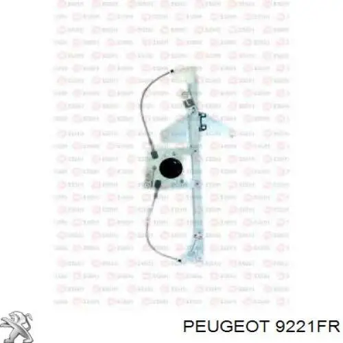 Склопідйомник передньої лівої двері 9221FR Peugeot/Citroen