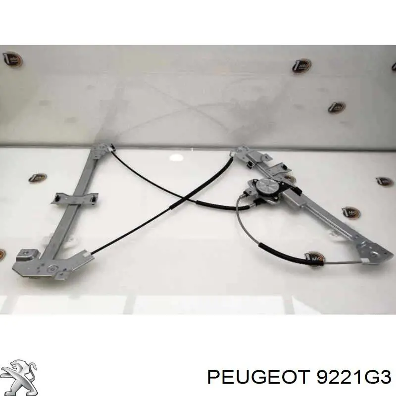 9221G3 Peugeot/Citroen Підйомник механічний вітрового скла