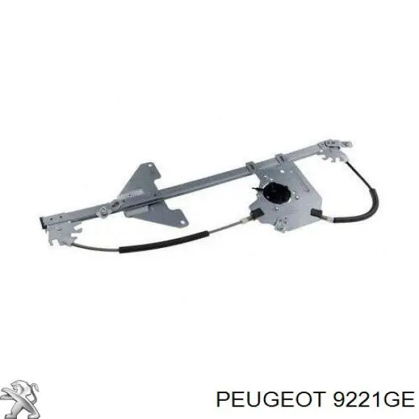 Купити 9221GE Peugeot/Citroen Механізм стеклопідйомника водійських дверей