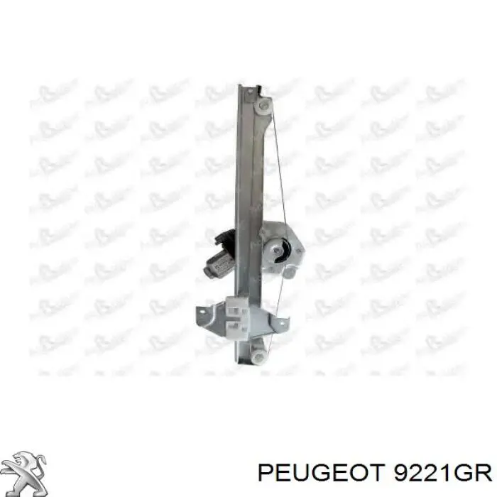 9221GR Peugeot/Citroen Підйомник механічний вітрового скла