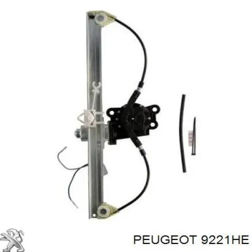 Склопідйомник з електродвигуном Peugeot/Citroen 9221HE ціна, від 39.19 USD