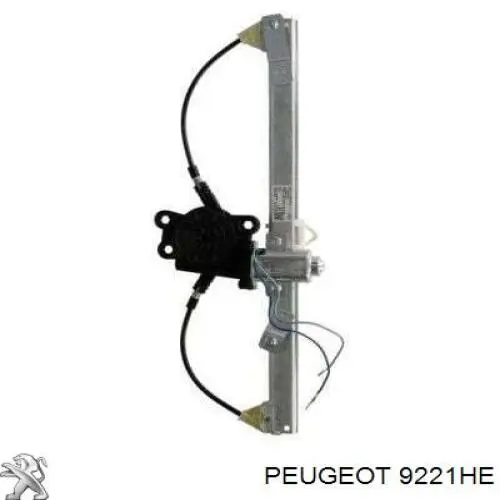 9221HE Peugeot/Citroen механізм склопідіймача двері передньої, лівої