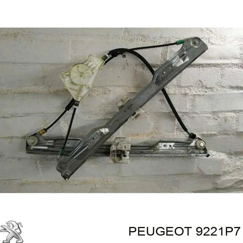 Купити 9221P7 Peugeot/Citroen Механізм стеклопідйомника водійських дверей