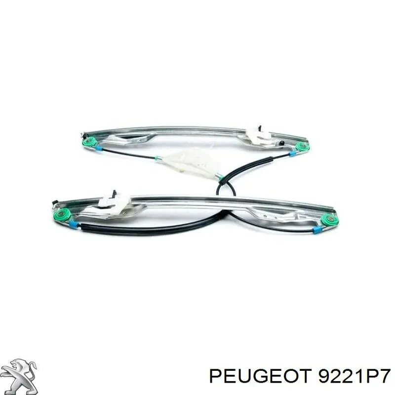 Склопідйомник з електродвигуном Peugeot/Citroen 9221P7 ціна, від 29.96 USD
