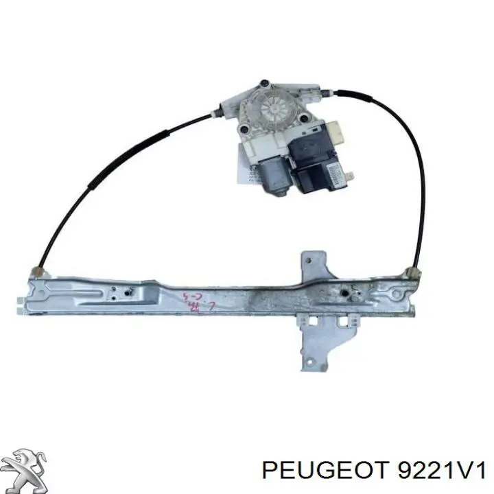 Склопідйомник з електродвигуном Peugeot/Citroen 9221V1 ціна, від 28.57 USD