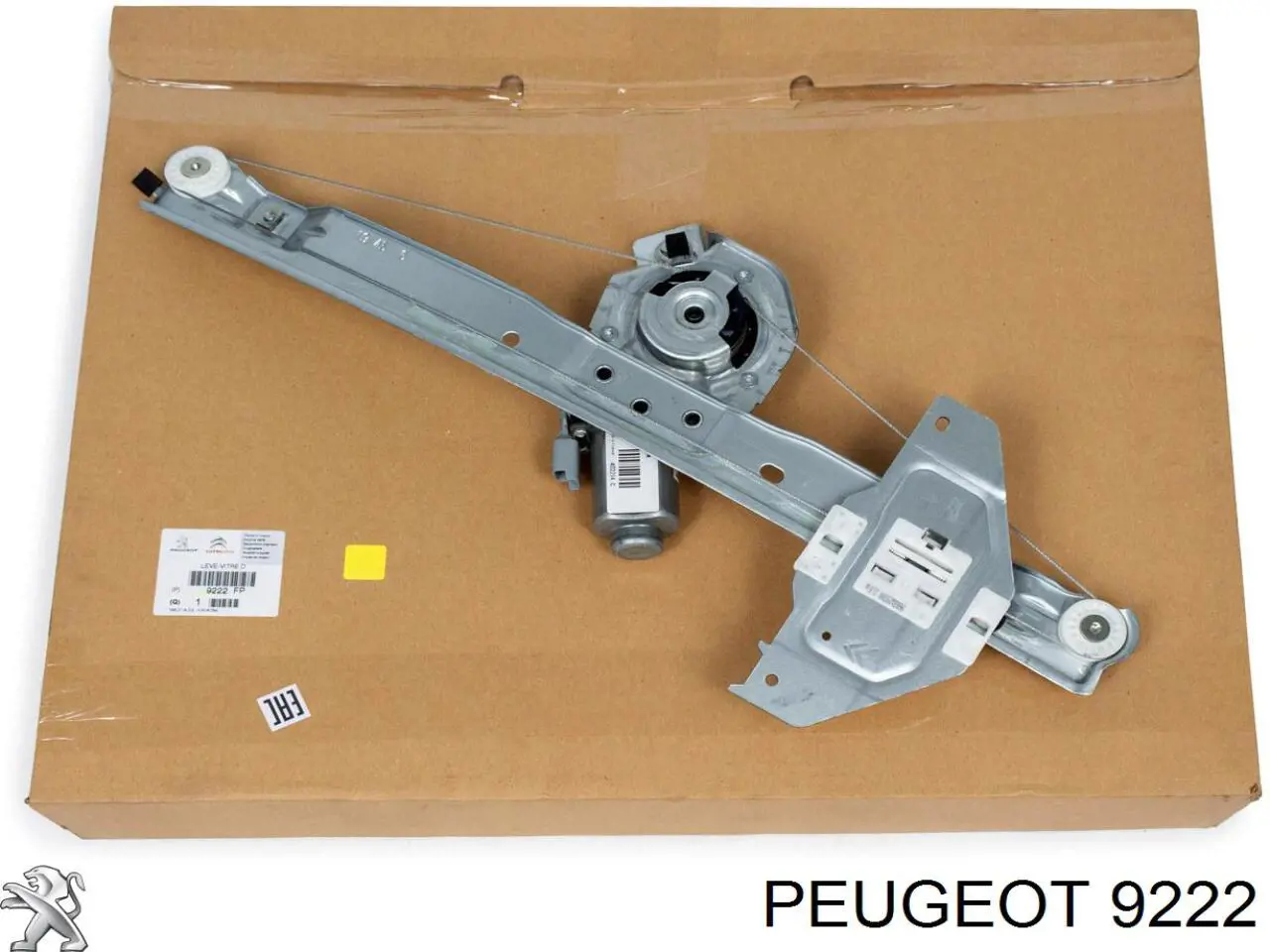 Склопідйомник (механізм переміщення скла) Peugeot/Citroen 9222 ціна, від 67.22 USD