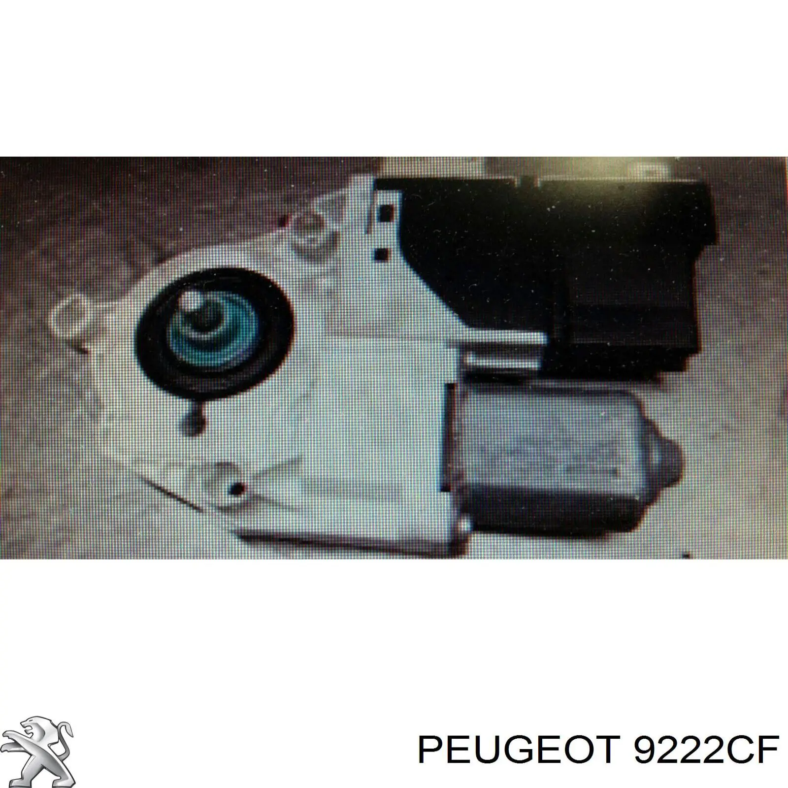 Купити 9222S4 Peugeot/Citroen Двигун склопідіймача двері передньої, правої