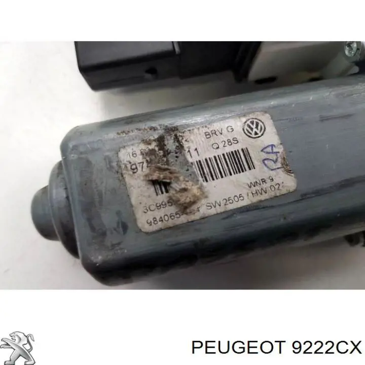 Двигун склопідіймача двері передньої, правої Peugeot/Citroen 9222CX ціна, від 44.97 USD
