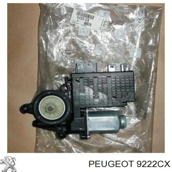 Купити 9222CX Peugeot/Citroen Двигун склопідіймача двері передньої, правої
