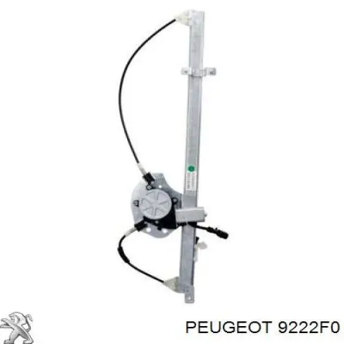 Склопідйомник (механізм переміщення скла) Peugeot/Citroen 9222F0 ціна, від 43.26 USD