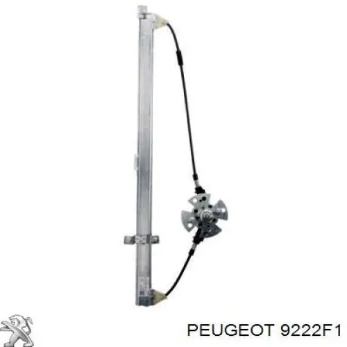 Склопідйомник (механізм переміщення скла) Peugeot/Citroen 9222F1 ціна, від 11.14 USD