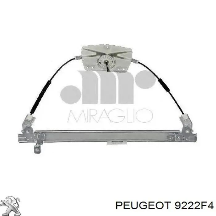Механізм склопідіймача дверей передніх, правих Peugeot/Citroen 9222F4 ціна, від 15.61 USD