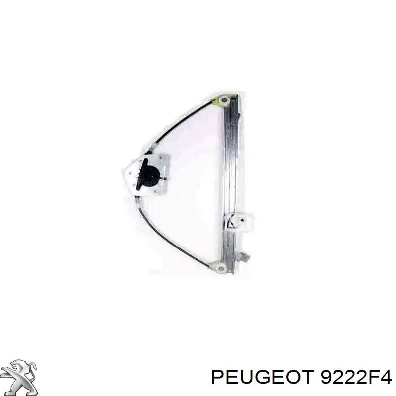 Купити 9222F4 Peugeot/Citroen Склопідйомник передньої правої двері