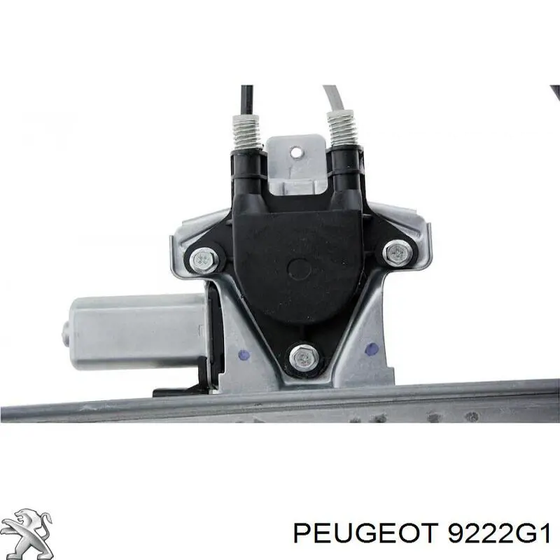 9222G1 Peugeot/Citroen механізм склопідіймача двері передньої, правої