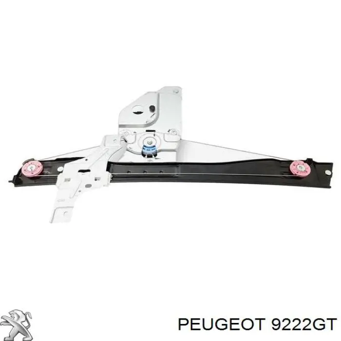 Механізм склопідіймача двері передньої, правої 9222GT Peugeot/Citroen