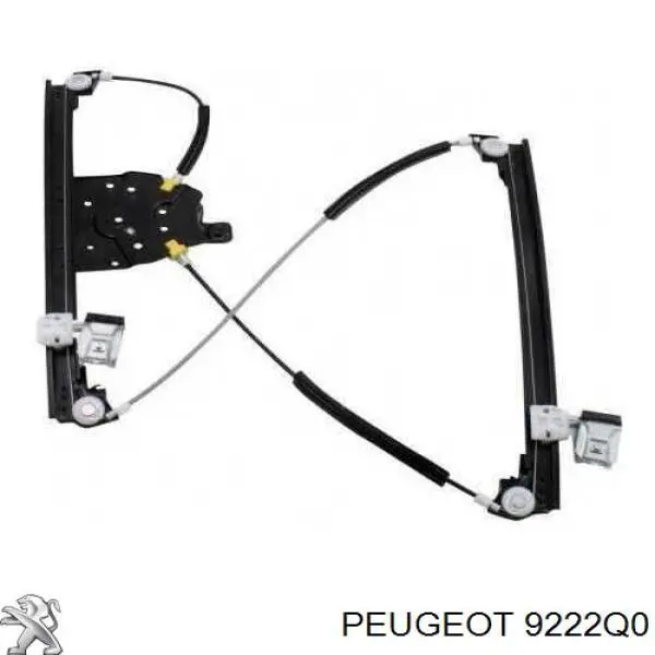 Купити 9222Q0 Peugeot/Citroen Склопідйомник передньої правої двері