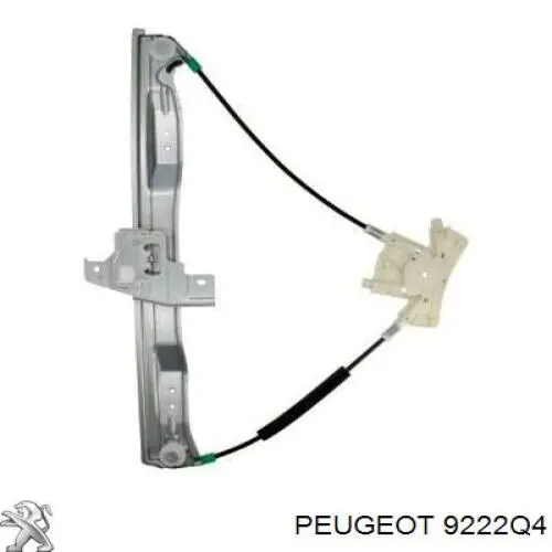 Склопідйомник (механізм переміщення скла) Peugeot/Citroen 9222Q4 ціна, від 41.67 USD