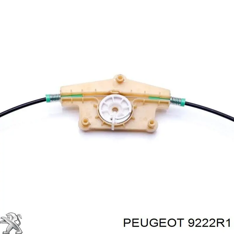 9222R1 Peugeot/Citroen Механізм склопідіймача дверей передніх, правих