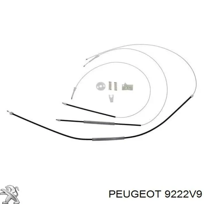 Купити 9222V9 Peugeot/Citroen Склопідйомник передньої правої двері