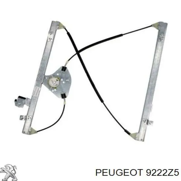 Купити 9222Z5 Peugeot/Citroen Склопідйомник передньої правої двері