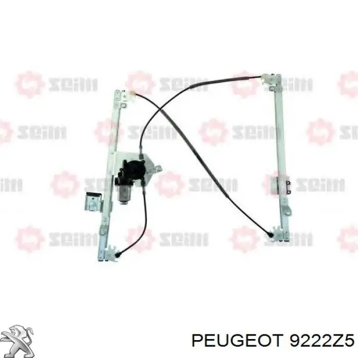 Механізм склопідіймача двері передньої, правої 9222Z5 Peugeot/Citroen