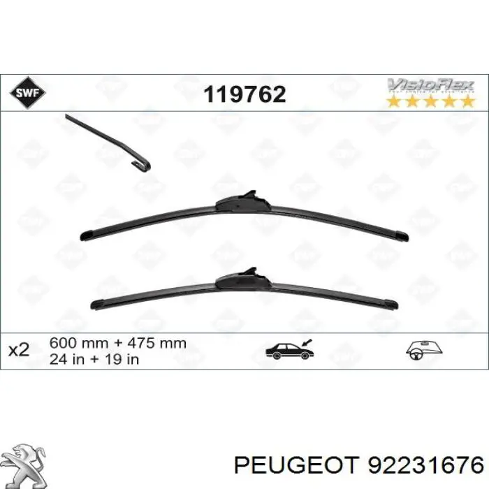  92231676 Peugeot/Citroen