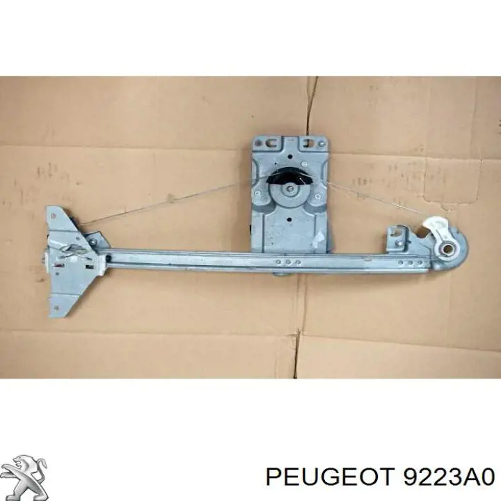 Купити 9223A0 Peugeot/Citroen Механізм склопідіймача двері задньої, лівої