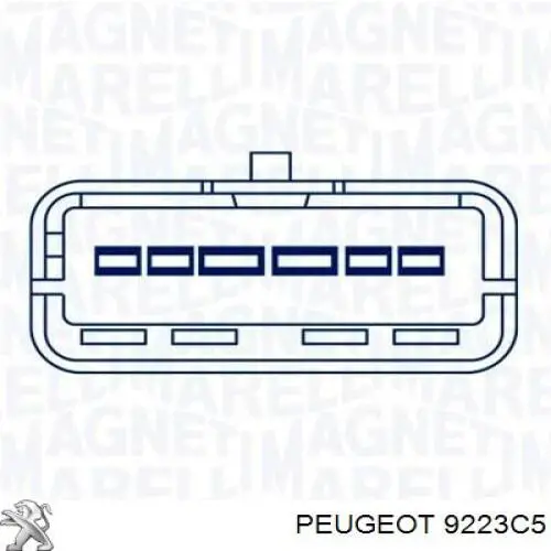 Механізм склопідйомника двері задньої, лівої Peugeot/Citroen 9223C5 ціна, від 28.21 USD
