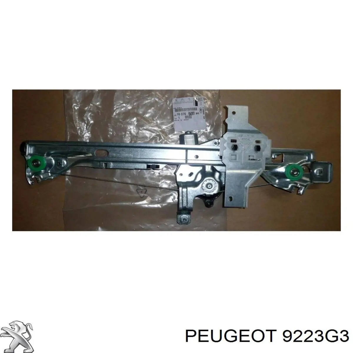 Купити 9223G3 Peugeot/Citroen Механізм склопідіймача двері задньої, лівої