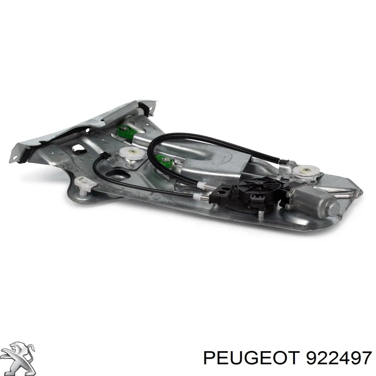 922497 Peugeot/Citroen механізм склопідіймача двері задньої, правої