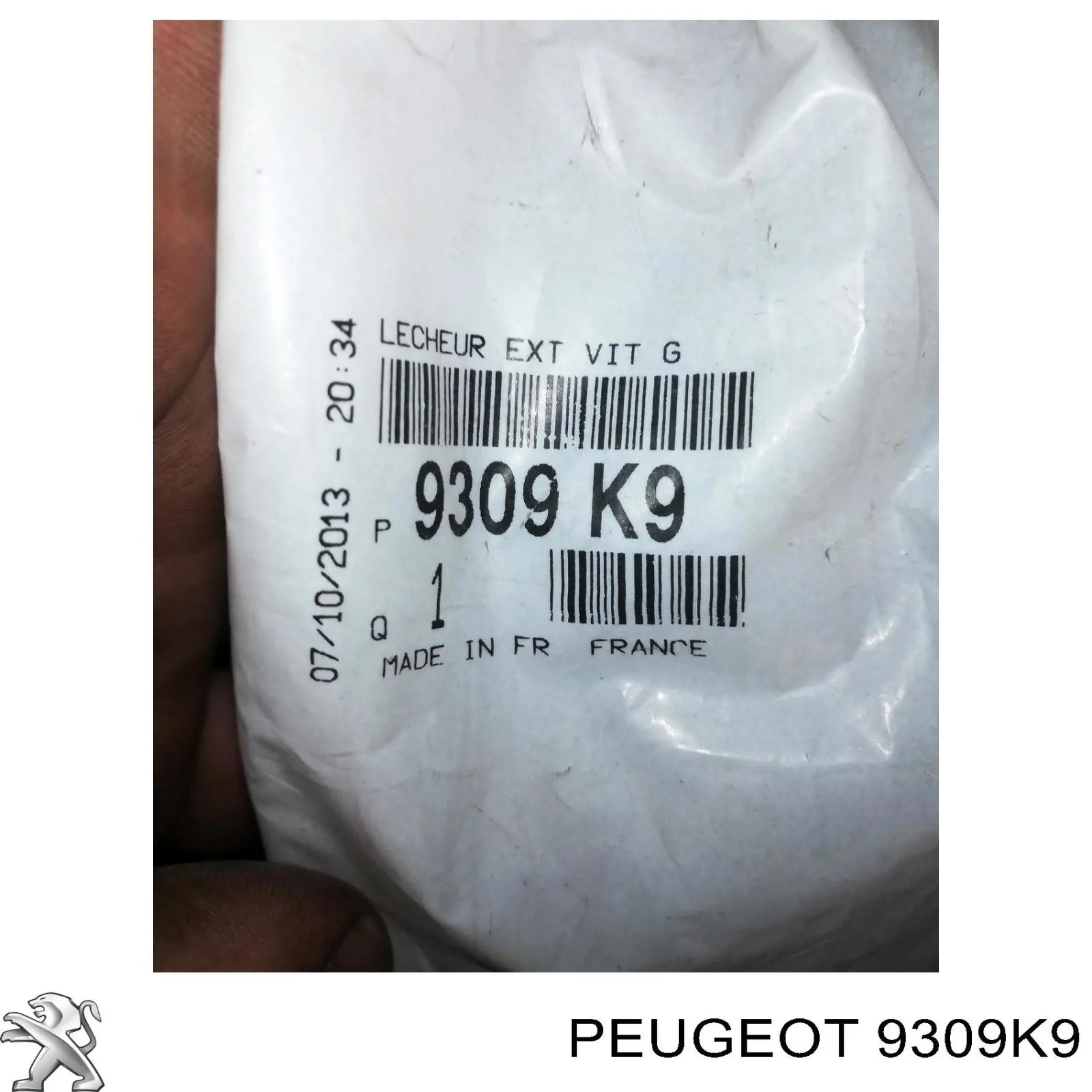 Скло та ущільнення вітрового скла (деталі) Peugeot/Citroen 9309K9 ціна, від 31.74 USD