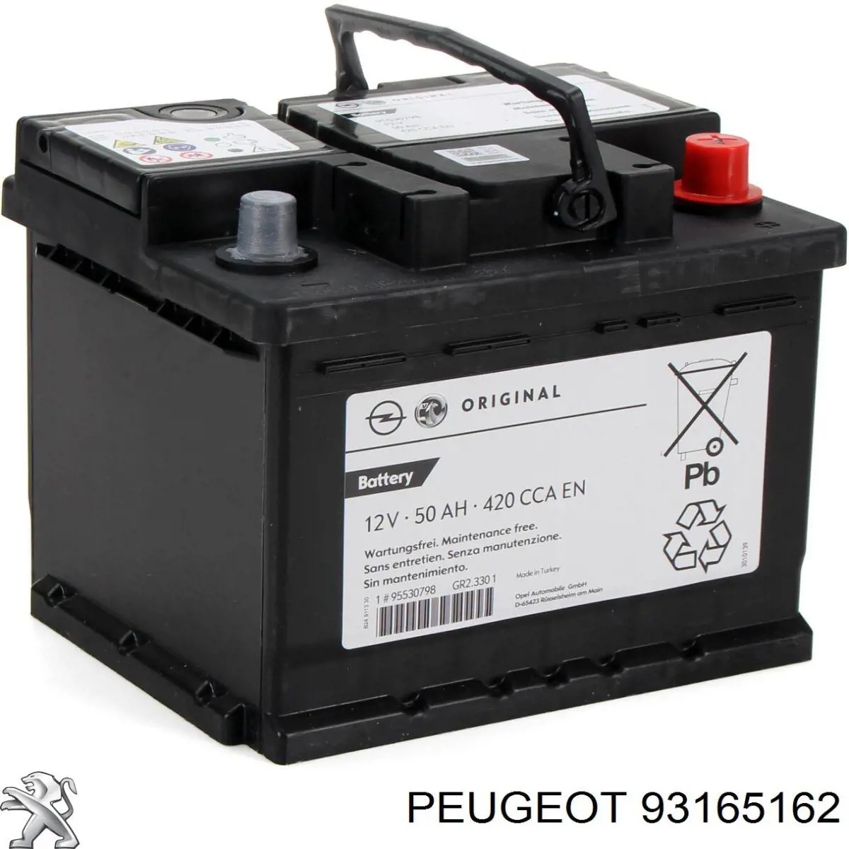 Купити 93165162 Peugeot/Citroen Охолоджуюча рідина для двигунів