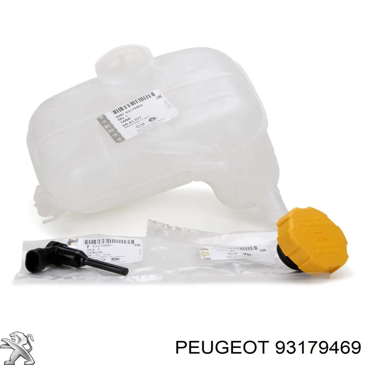 93179469 Peugeot/Citroen Розширювальний бачок охолодження