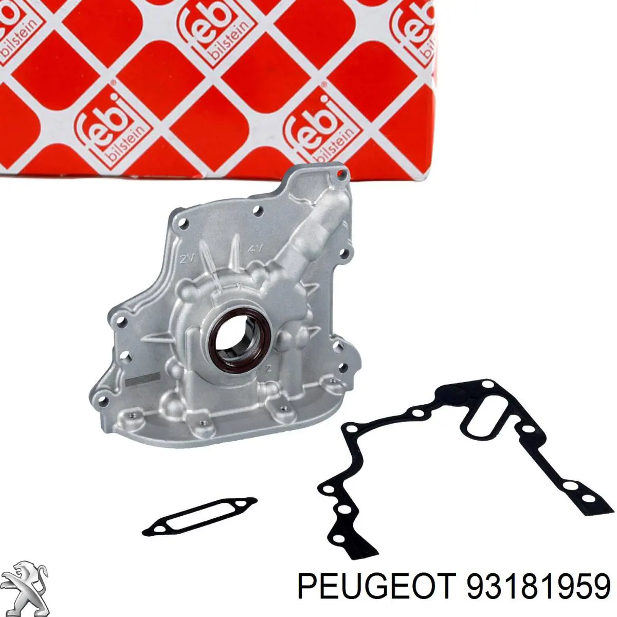 Купити 93181959 Peugeot/Citroen Ремкомплект маслянного насосу