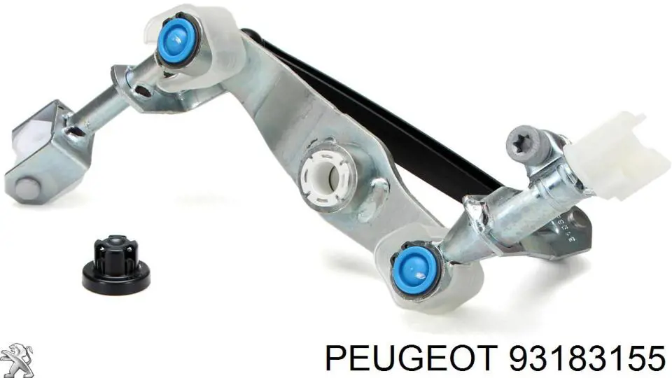 93183155 Peugeot/Citroen кронштейн куліси кпп