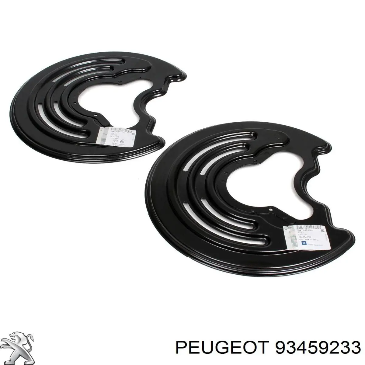 93459233 Peugeot/Citroen захист гальмівного диска заднього, правого